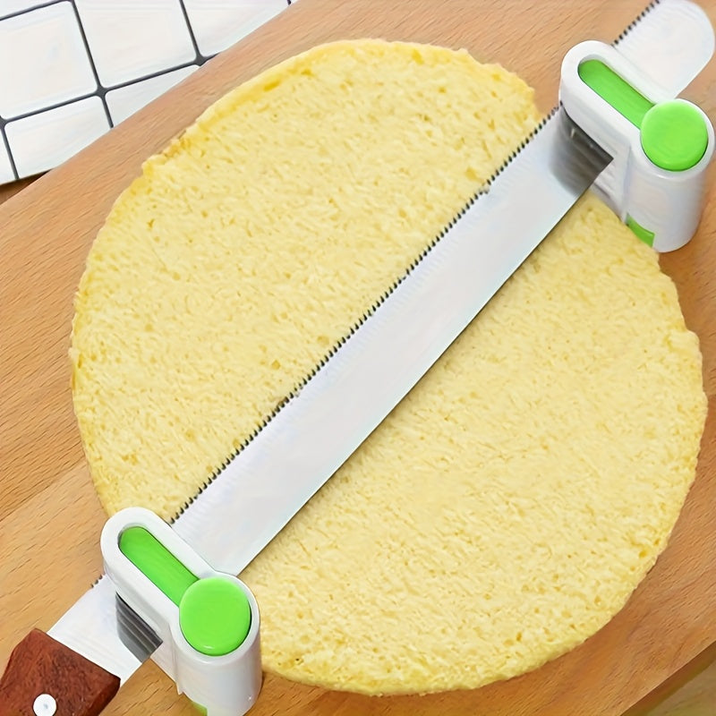 2 Pieces 5-Layer Bread Slicer & Cake Cutter – Creative Kitchen Tool, Baking Tool for Even Slicing of Bread Dough, Pastry, Desserts – 2.09 x 1.81 Inches – For Restaurant / Food Truck / Bakery – Non-Food Contact Cake Cutting Tool