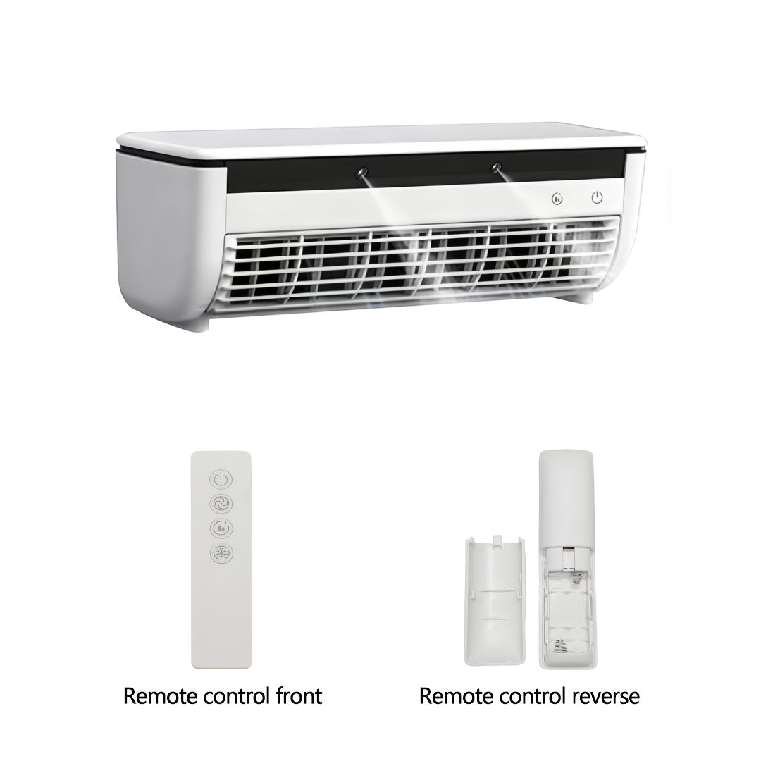 Superconducting Ice Mist Air Conditioning Fan with Remote Control, Multiple Modes