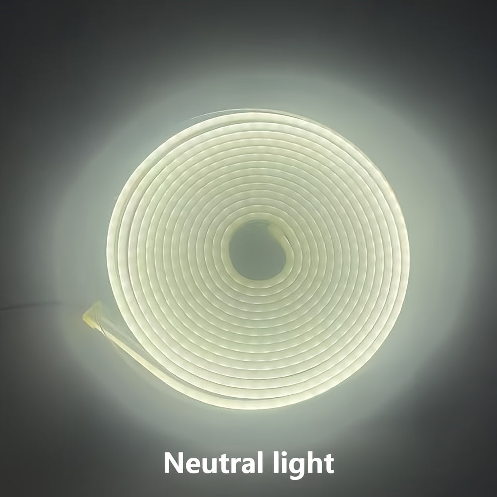 柔性LED霓虹灯带，每米长196.85英寸，非常适合在各种字体中创建室内和室外广告牌和环境照明