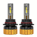 2-Pack 220W H7 H4 H11 LED Bulbs 9007 9008 H13 LED Lights Compatible with H1 H3 HB3 9005 HB4 9006 9012 12V 24V LED Headlight Bulbs 6000K