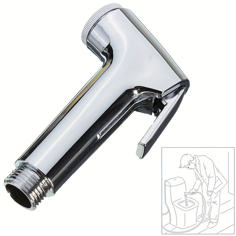 1 Easy-to-Install Handheld Bidet Sprayer for Bathroom - Durable ABS Material, Multi-Functional Shower Head & Faucet Adapter, Universal Fit, Non-Potable Water Safe