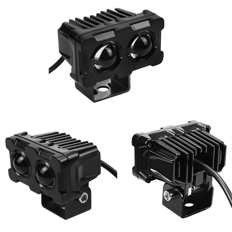 Heyword Brand - Available in 1-Pack or 2-Pack Configuration - Newest Model - Multi-Color LED - Compatible with Motorcycle and Car Lighting, No Battery Included