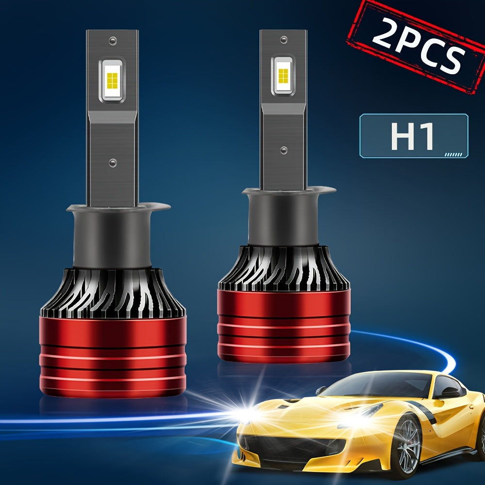 2Pcs 270W LED Headlight Bulbs - High/Low Beam, 6500K White, Plug-and-Play, Enhanced Visibility and Safety, Fits Most Vehicles