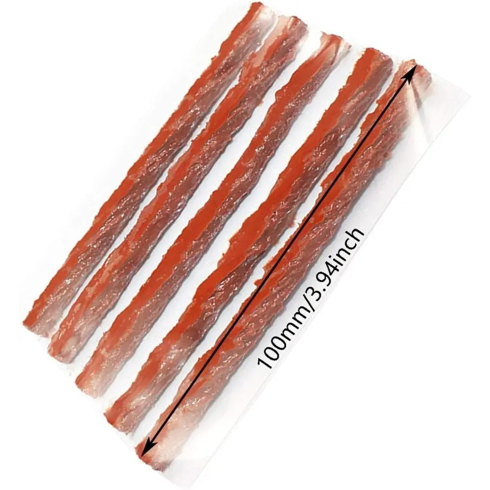 Universal Easy-Use Emergency Tire Repair Strips for Car/Motorcycle/Bicycle (5/10/20/30/40-Piece Pack)