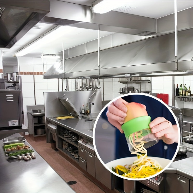 1PC Spiral Creative Multifunctional Kitchen Shredder, Rotary Carrot Cucumber Peeler Slicer Vegetable Cutter