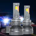 2-Pack 40000LM Super Bright LED Headlight Bulbs Dual Copper Tube Design, H7 800% High Brightness, 6500K 220W, 12V Aluminum Alloy, Direct Plug-in Installation, No Battery Car Headlight 9012/HIR2 9006/HB4 9005/HB3 H11/H9/H8