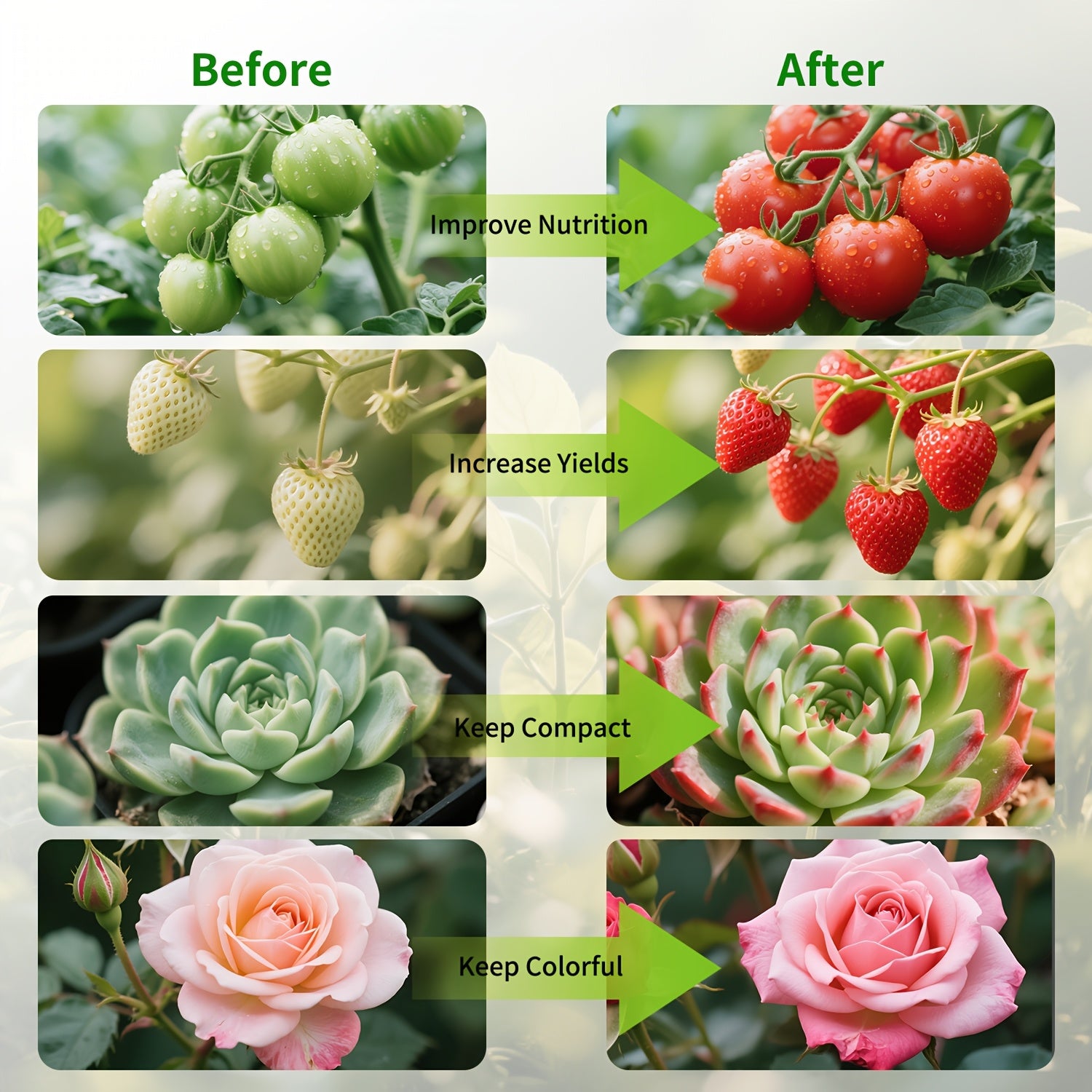 Smart gardening LED plant light, adjustable light source plant grow light, multi-angle clip design, timer function, universal for flowers