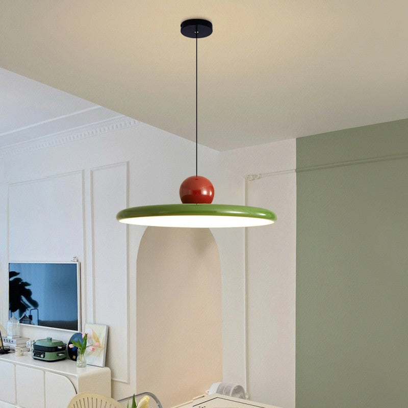 7.87-inch restaurant pendant light shade, leading modern minimalist 2024 new high-end Nordic bar designer home minimalist restaurant home decoration