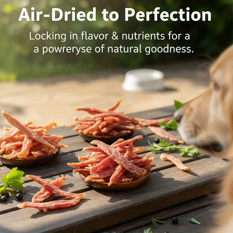 Tailfern 鴨肉狗狗零食，呵護牙齒健康，3.53oz/7.05oz/17.64oz，狗狗磨牙棒，清潔牙齒和控制牙石，高蛋白低脂訓練獎勵，適合小型中型犬，如雪貂犬、泰迪犬