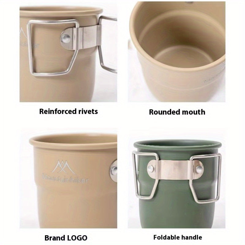 Mountainhiker Camping Cup, Travel Cutlery, Picnic Utensils, Outdoor Gear, Travel Cooking Set, Cookware, Hiking
