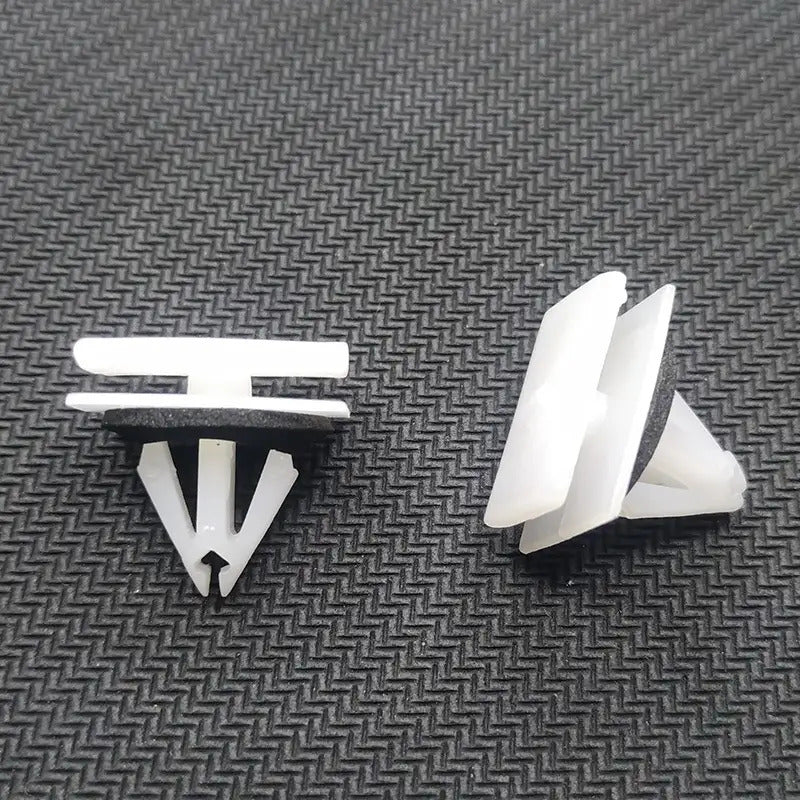 20 Pcs Rocker Panel Molding Clips, Compatible with GM/Chevrolet Avalanche 2002-ON 11518357, Ford W716352-S300 W716351S300, Automotive Trim Fasteners, Interior Panel Retainers, Reliable Secure Clips, One-Piece Style Clip