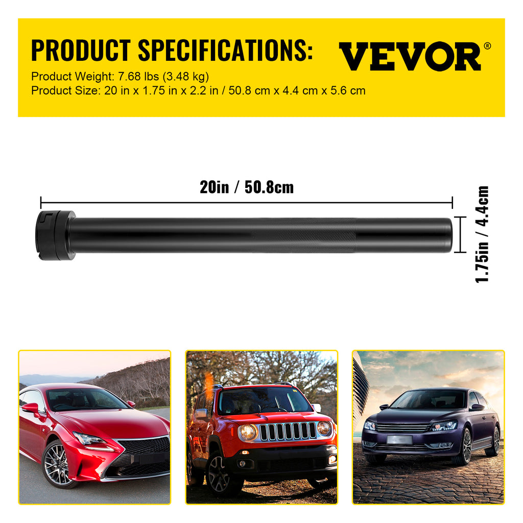 VEVOR 内部套筒工具套件，12 件套筒拆卸工具，12 件套筒适配器主内部套筒工具套件，1/2 英寸驱动管套筒工具，重型钢内部套筒拆卸工具，用于 Ve