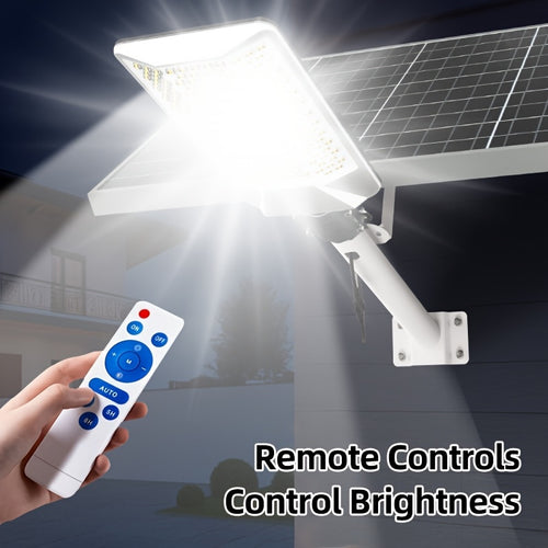 18000mAh High Power Solar Street Light, Long Battery Life, with Remote Control, IP65 Outdoor Solar Light, LED Three-Side Lighting Solar Light, Perfect for Streets, Courtyards, Gardens, Parking Lots Solar Light