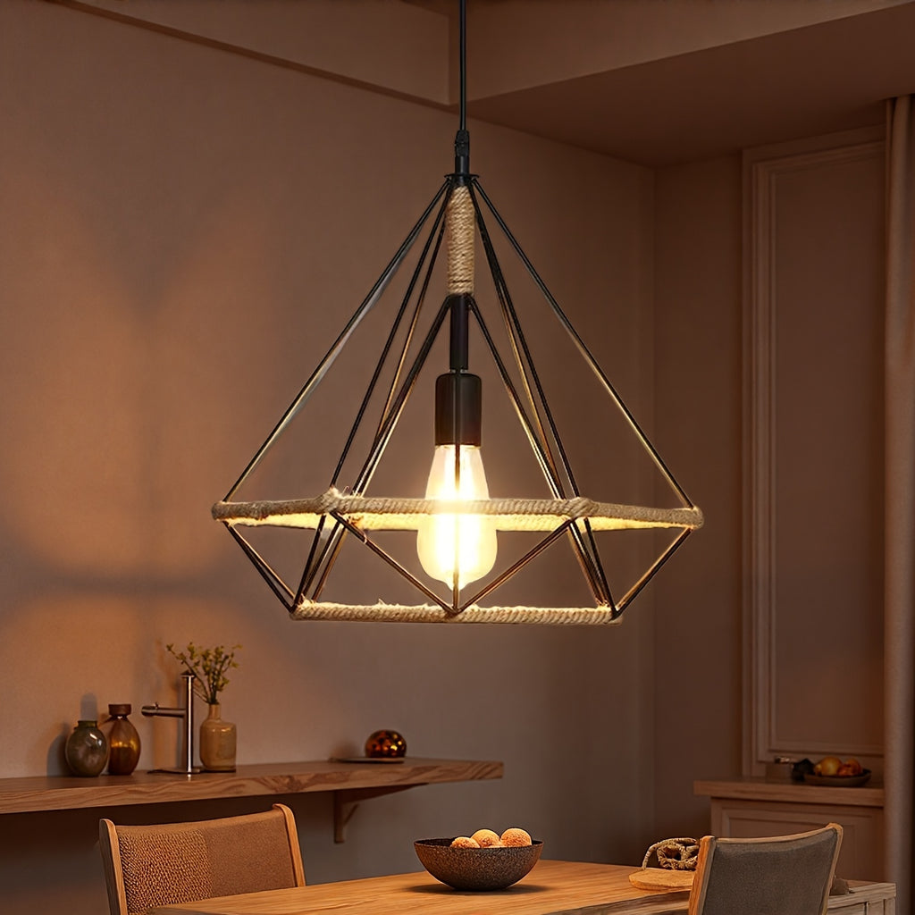 Single-head semi-recessed light fixture, 8-inch (approx. 8.66 inches) farmhouse style ceiling light, suitable for kitchen island, hallway, porch, laundry room, entryway, adjustable height / dining room (bulb not included)