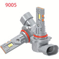 2Pcs LED Car Lights 9006/HB4 9005/HB3 H1 H4 H7 H11 High/Low Beam, 35000LM Bright CSP Car Light 6000K White Light, 800% Brighter, Efficient Cooling System, Aluminum Alloy Body, 12-24V, No Battery, Universal Fit