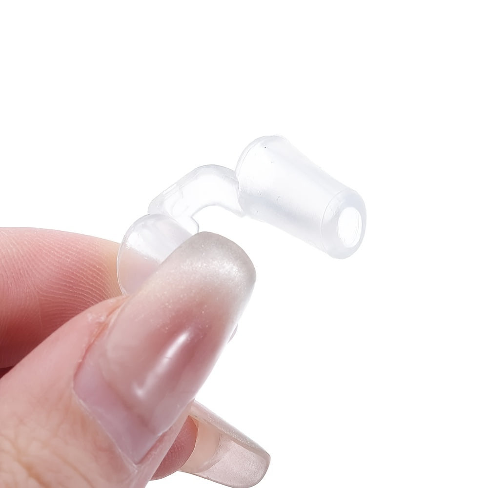 1pc/2pcs/5pcs/10pcs鼻综合隆鼻术后鼻孔支撑器硅胶塑形鼻夹睡眠和打鼾辅助 止鼾