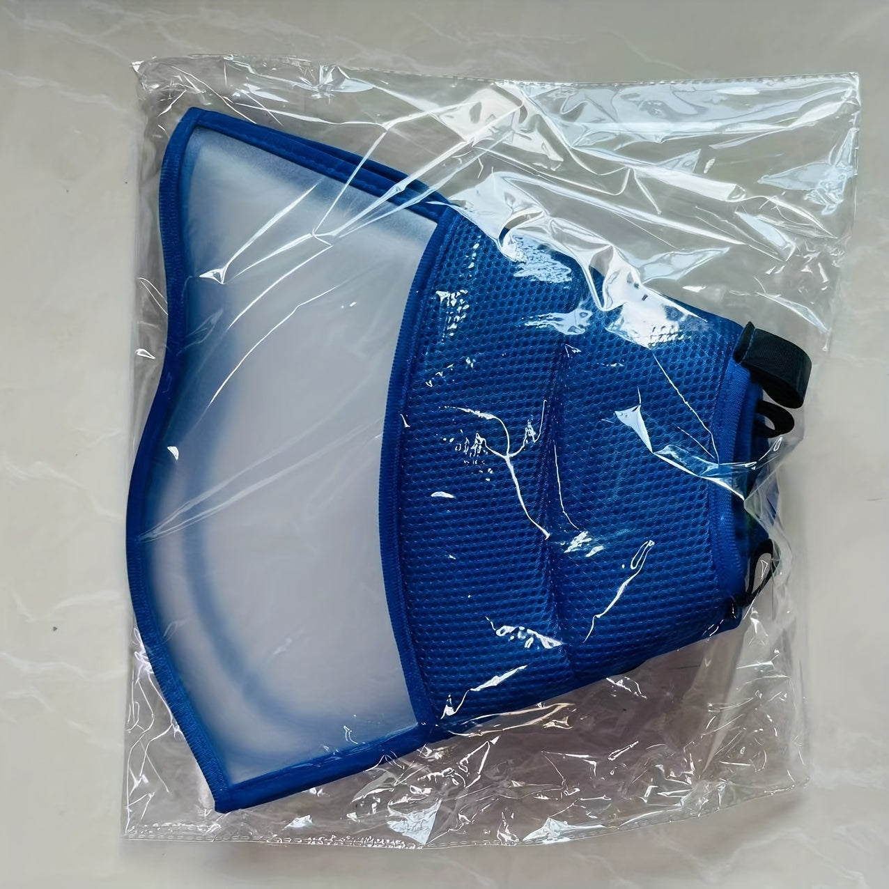 宠物伊丽莎白圈狗狗术后项圈狗狗防咬防舔圈保护头套宠物蓝绿色加厚加胶片防护罩