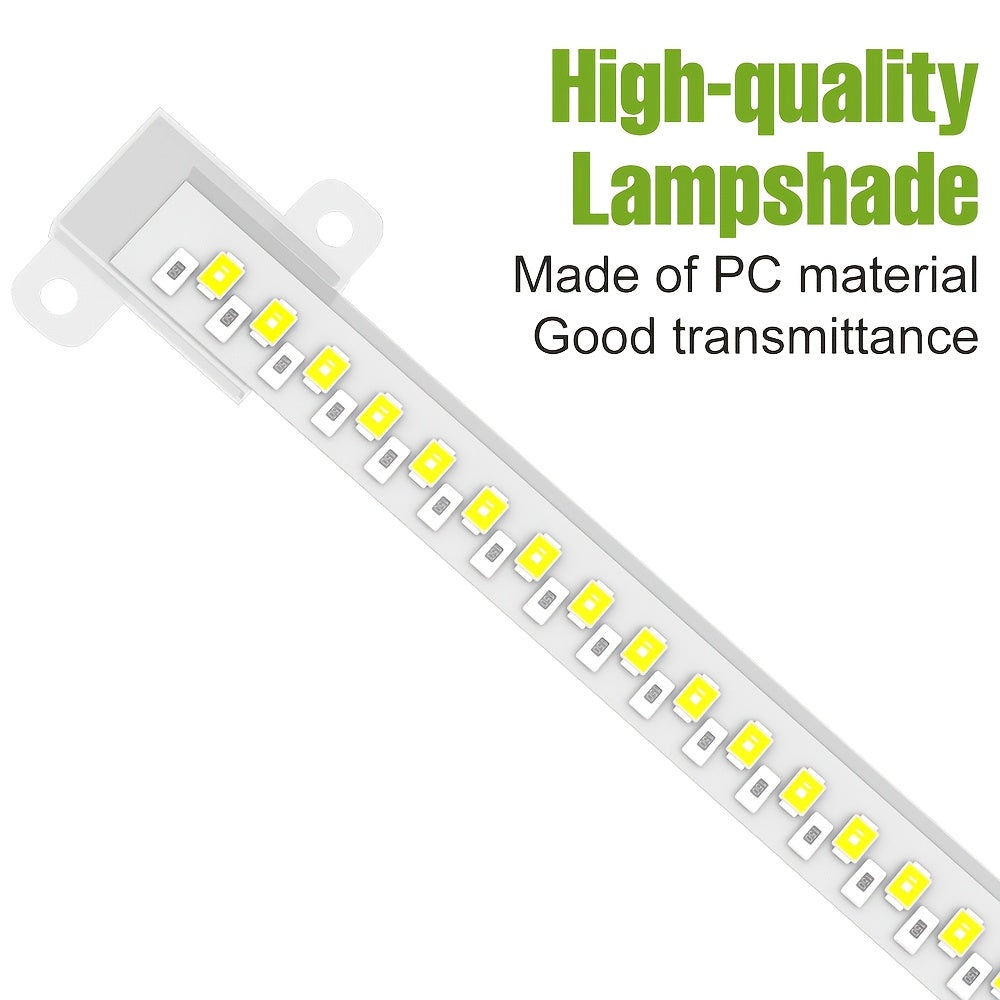 LED Full Spectrum Plant Light Strip, 5V USB Powered Indoor Grow Light, Sunlike Hydroponic Supplement Lamp, 4/8/12H Timer, 5 Dimmable Levels, Red Blue UV/IR Light, Ideal for Greenhouse Tent, Vegetable, Flower, Succulent, Seedling, Fruit, Cactus