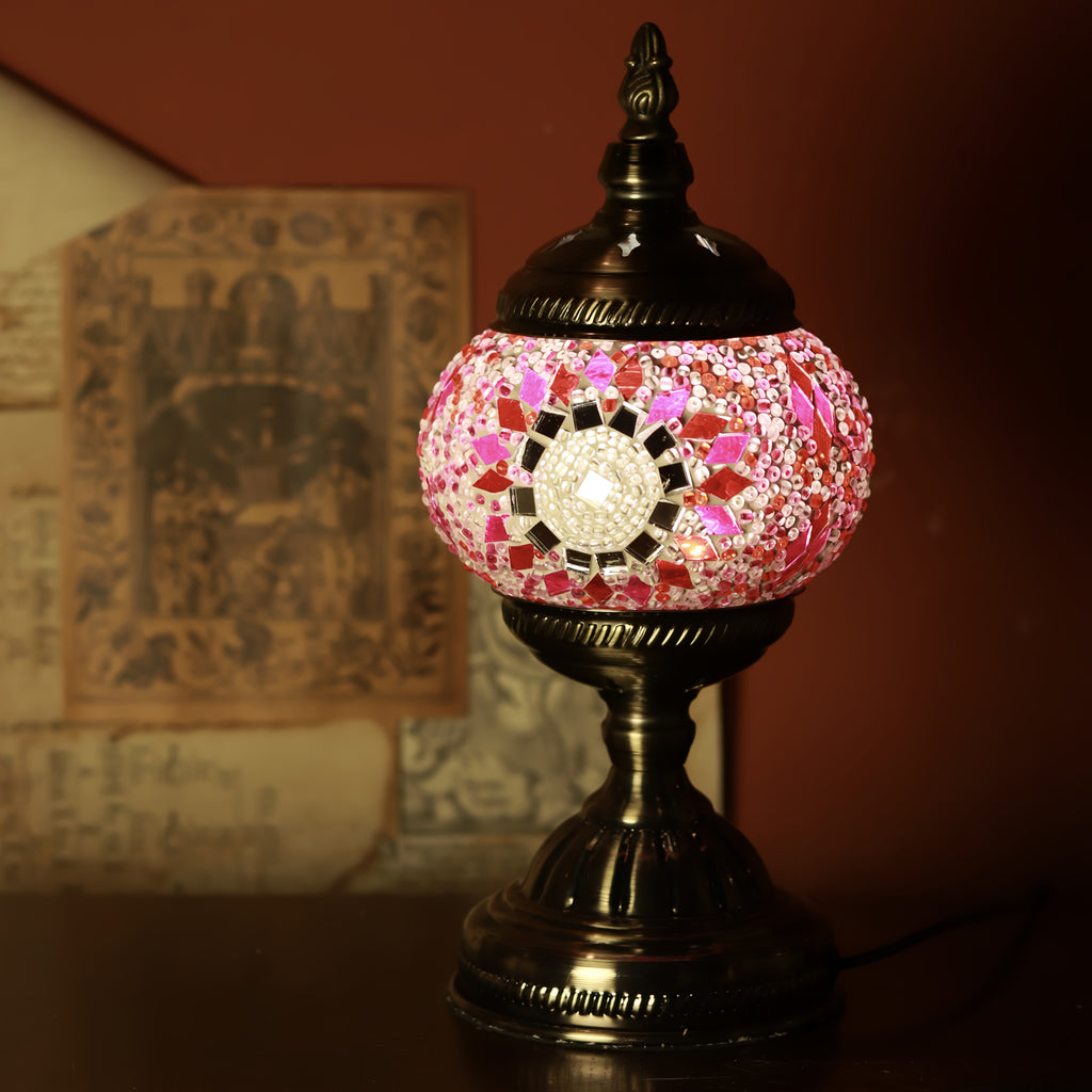 Tiffany table lamp, colored desk lamp, premium table lamp, Christmas gift