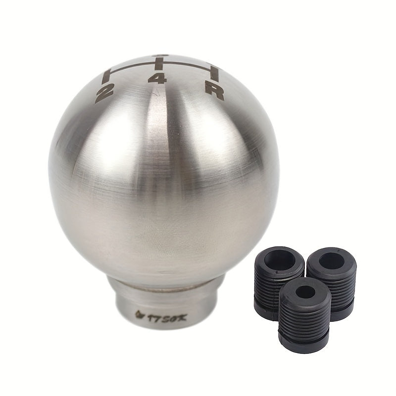 Universal Shift Knob, 5/6 Speed Design, Stainless Steel Material, Ideal Choice for Racing and JDM Enthusiasts, High Quality Knob