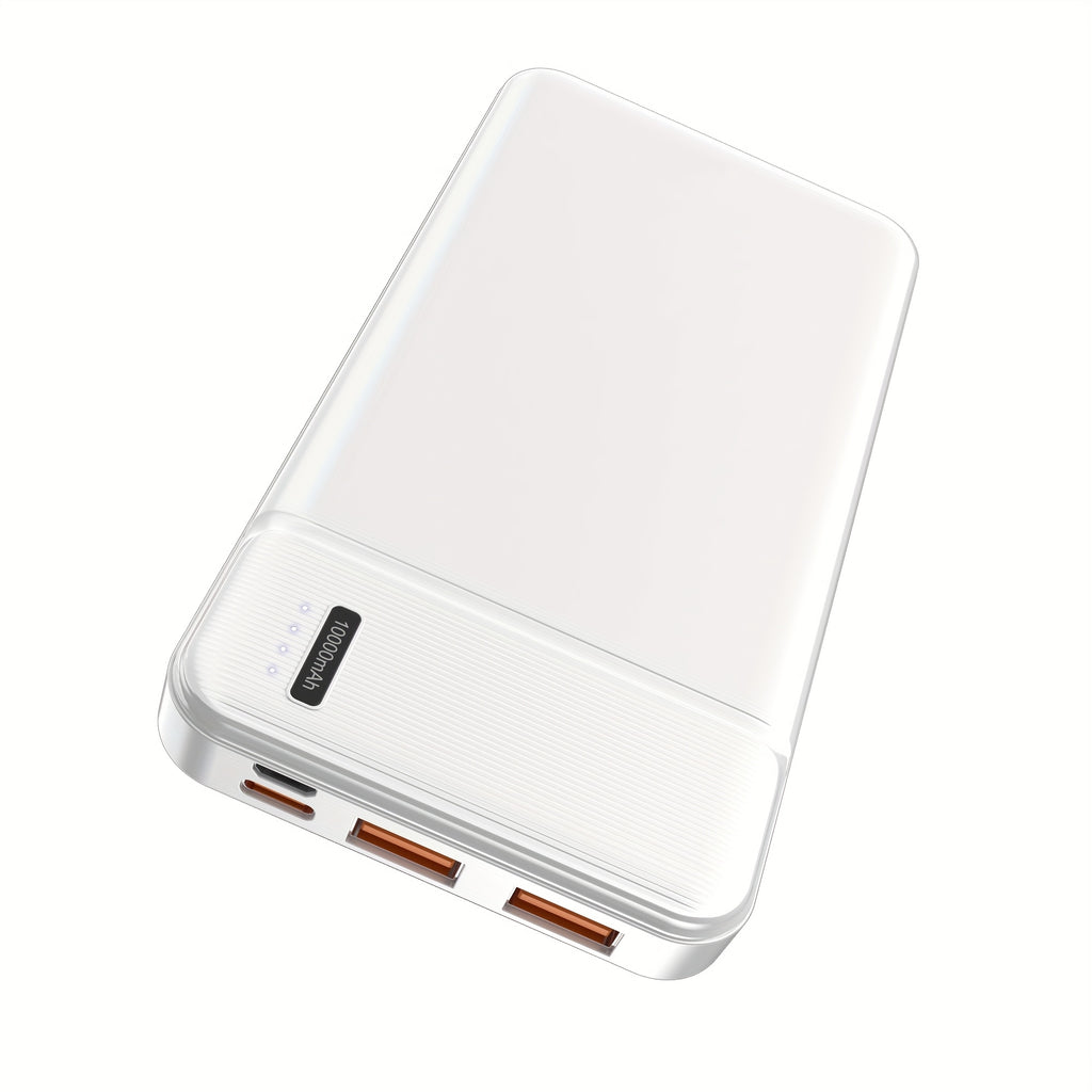 Power Bank 10000mAh PD 22.5W Quick Charging Portable Chatrger, Ultra-thin And Compact Battery Pack, Compatible With Phones, Tablets, Heating Clothes & Other USB Devices, Gifts Choice For Men Women