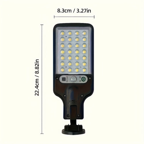 1/2PCS Outdoor Solar Sensor Light, Super Bright with Motion Sensor and Remote Control, 3 Lighting Modes, Smart Solar Street Light, Commercial Street and Area Lighting Wall Light, Perfect for Garden, Garage, Walkway, Patio, Courtyard, Easy Installation