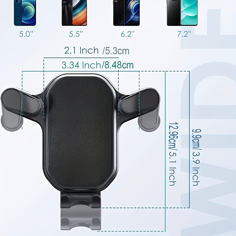 Car Air Vent Phone Holder – Universal Design, Easy Access, Hands-Free Navigation for Safe Driving