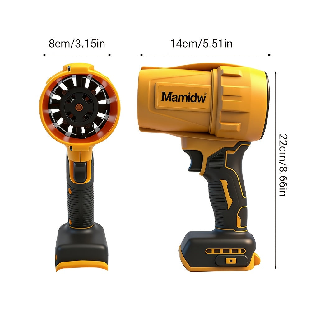 For DeWALT 20V Lithium Battery - Brushless Turbo Electric Blower, Handheld Cooling Fan & Dryer, Power Tool Accessory for DeWALT 20V Drills