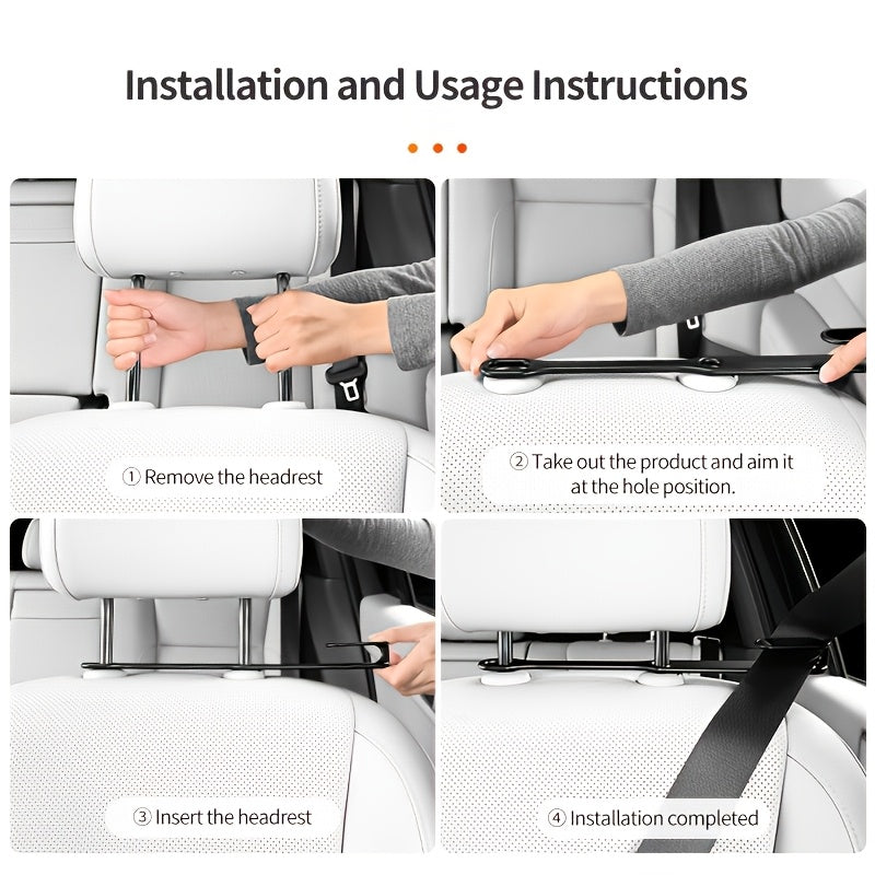 1 Car Seat Belt Guide, for Safe Driving & Comfortable Travel, Equipped with Easy-Retractable Seat Belt System and Sturdy Fixing Bracket, No Padding Required for In-Car Installation, Compatible with Various Vehicle Models (Perfect Fit)