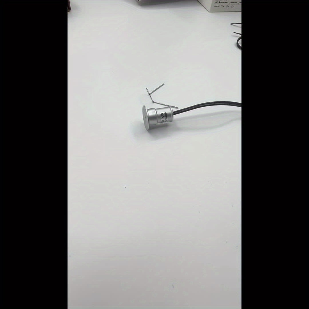 6个/11个 低压 12V 迷你地下灯，LED楼梯地面景观灯，1W楼梯甲板灯，12V花园灯，IP65户外15mm埋地LED灯，庭院、小路、露台装饰射灯