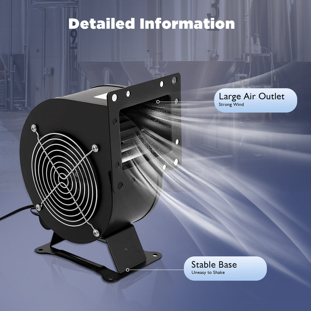 120W Pure Motor Blower Fan, High Efficiency Low Noise, Durable Long Lasting, for Industrial Ventilation and Heat Dissipation
