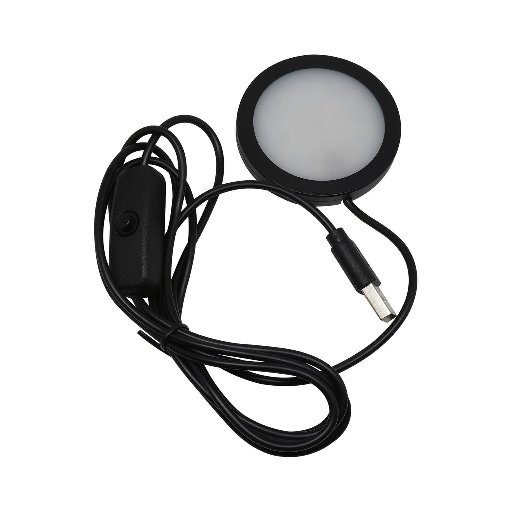 3D 打印台灯 LED 组件 DIY 模型 ，超薄 8mm，直径 60mm、LED 筒灯 / 射灯、适用场景（台灯，办公，衣卫橱、酒柜、展柜，）DIY 复活节礼物、科技爱好者，只有灯组无 3D 打印模型。