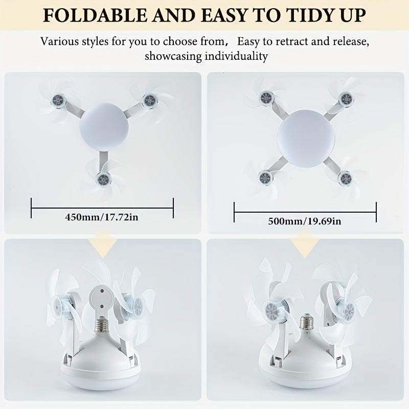 Ceiling Fan with Light, 3-Blade Ceiling Fan, E26 Socket, Dimmable Light, 3 Speed Levels, Flush Mount Ceiling Lamp with Remote, Decor for Bedroom Study, All Season Use