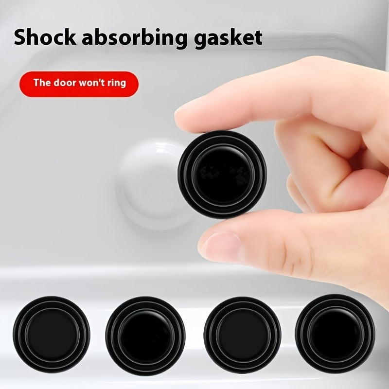 25-Pack Door Shock Absorber Pads, Bumper Cushions & Anti-Collision Pads – Provides Shock Absorption, Scratch & Impact Protection for Car Doors & Hood, Noise Reduction Bumper Cushions, Prevents Sudden Door Slamming