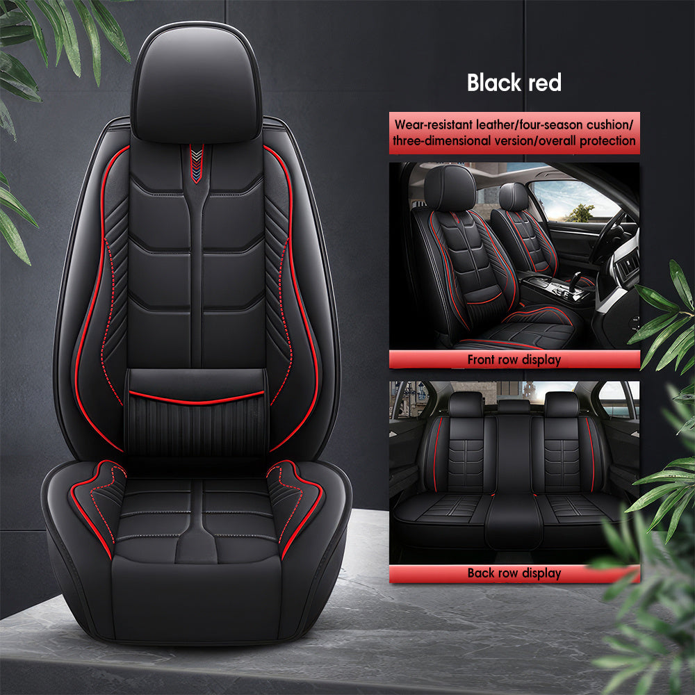 Full Coverage Car Seat Covers, Seat Covers for Sedan, SUV, Pickup Truck, Auto Seat Covers, Car Seat Cushions, 5-Seat Multi-Color Options Seat Covers