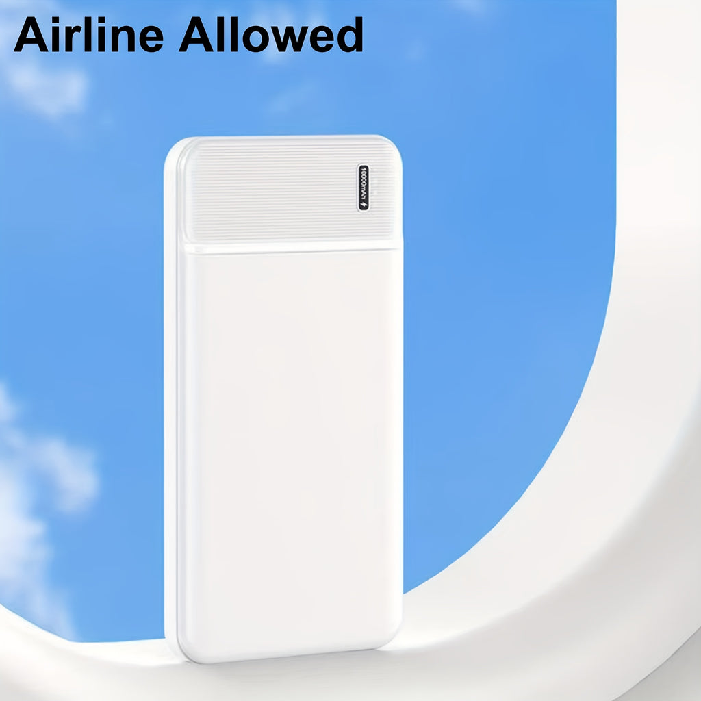 Portable Power Bank with a Capacity of 10000Mah, Featuring PD 22.5W And USB-C Input/Output, Suitable for Charging Smartphones, Smartwatches, Tablets, Heated Clothing, And More