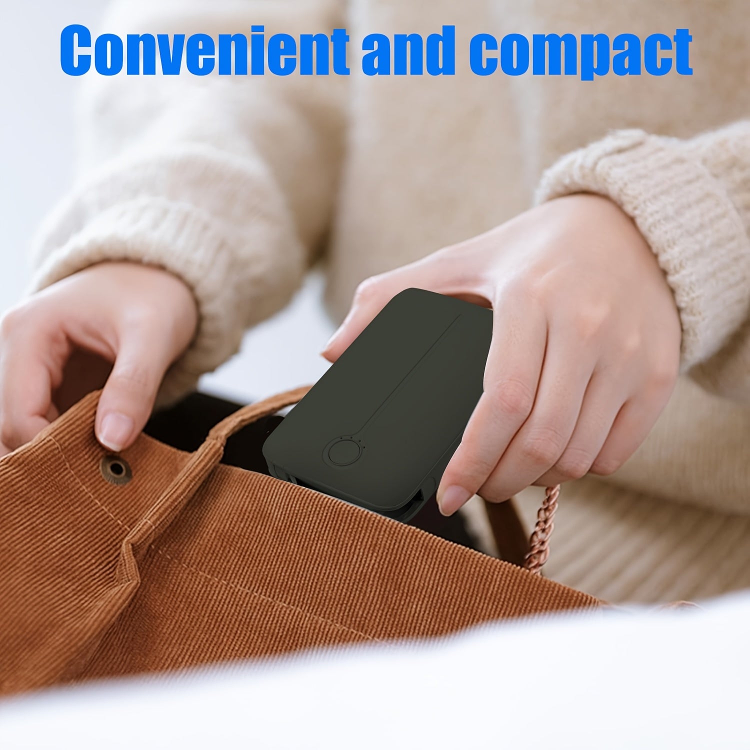 For Magnetic Wireless Power Bank, 5000mAh Battery Pack For Phone 16/15/14/13/ 12 Series, Portable Charger With USB-C Cable