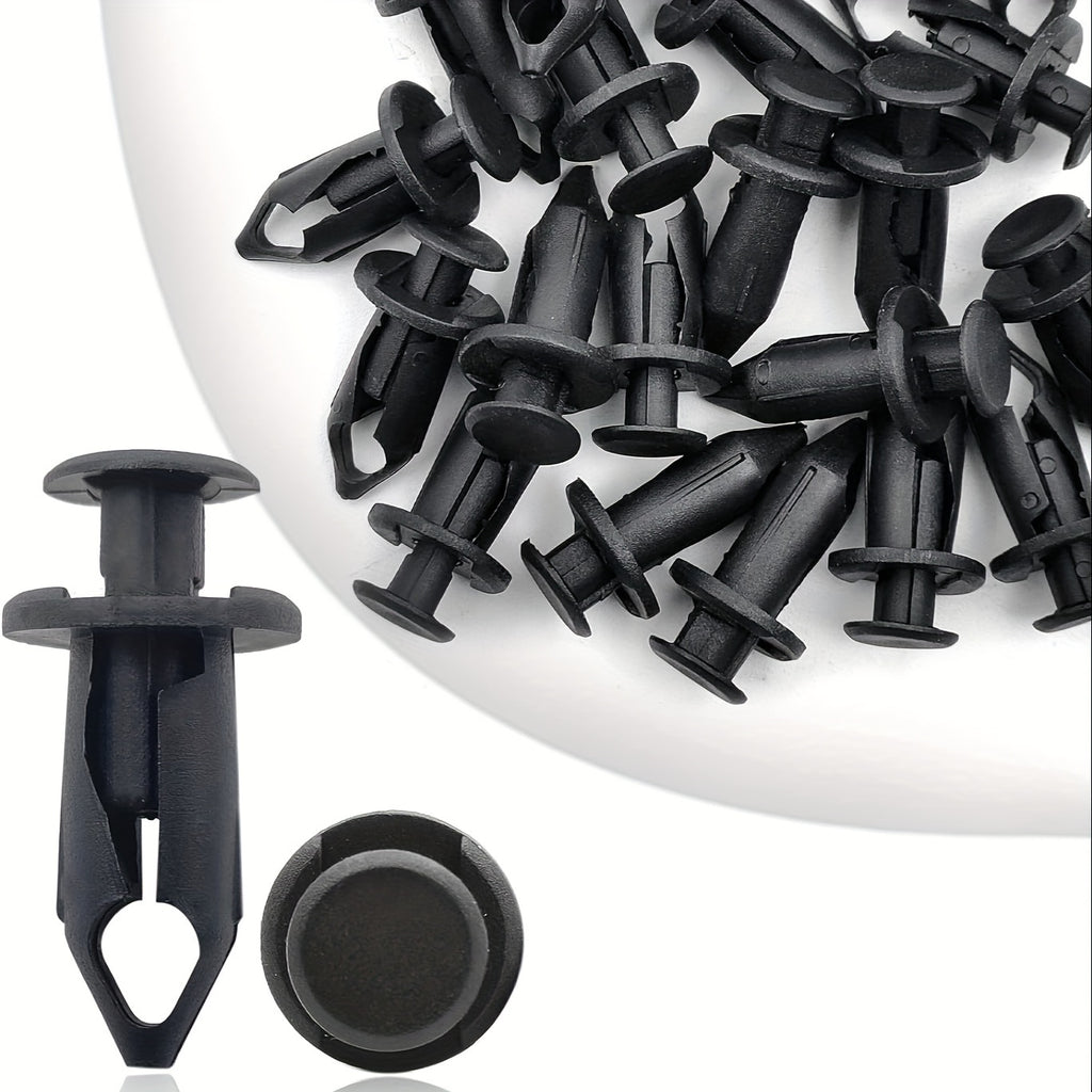 100pcs ATV Bumper Clip Push Fasteners, Compatible with Honda 90653-HC4-900 / 7661855