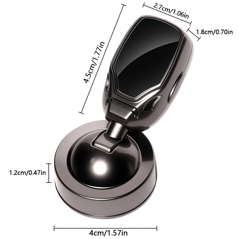 Cool Car Modification One-Key Start Cover Decorative Lever – Metallic Texture Ignition Switch Decorative Cover, Stylish & Elegant, Upgrade Interior Grade, DIY Auto Interior Accessory