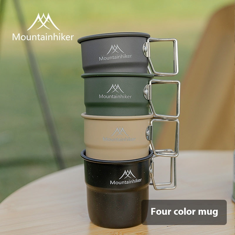 Mountainhiker Camping Cup, Travel Cutlery, Picnic Utensils, Outdoor Gear, Travel Cooking Set, Cookware, Hiking