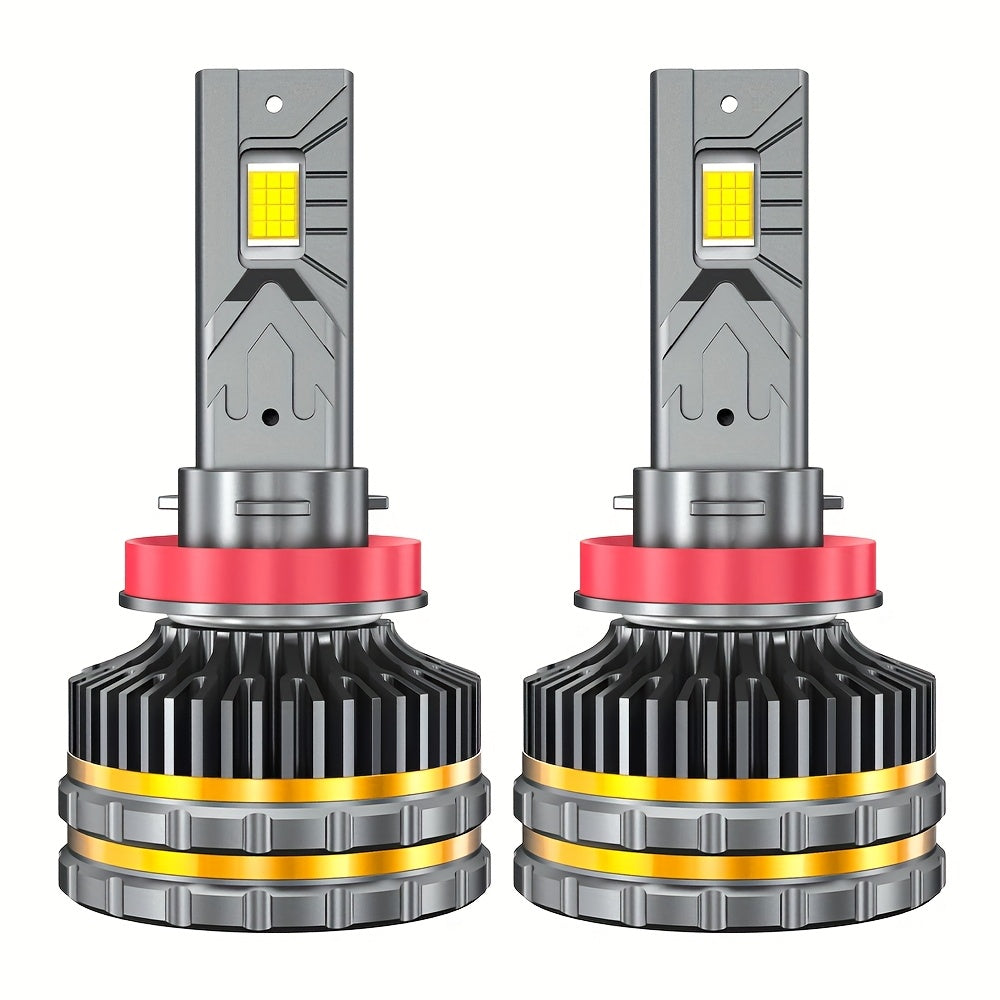 2Pcs H4 H11 H7 9005 9006 LED Headlights High/Low Beam Canbus H9 H8 Bulbs 9012 HB3 HB4 9007 HB5 9008 H13 Fog Light Bulbs 8890 CSP 12V 24