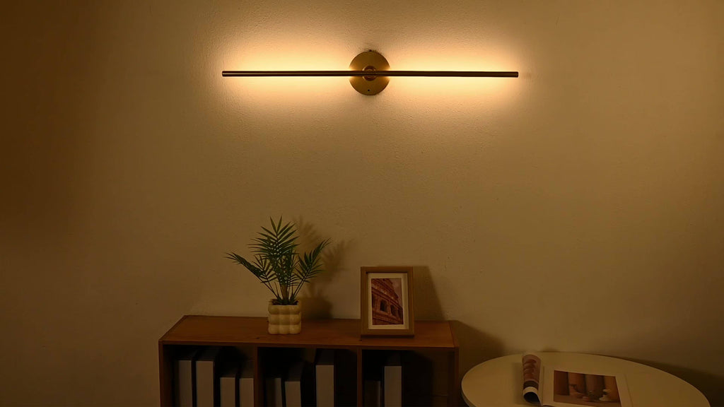 No-Disassembly Wall Light / 360° Rotating Wireless Wall Light, Powered by Removable Rechargeable Battery: 3000K-6000K Multi-Level Brightness, Touch & Remote Control Wall Light / Mirror Light, with Memory Function and Timer