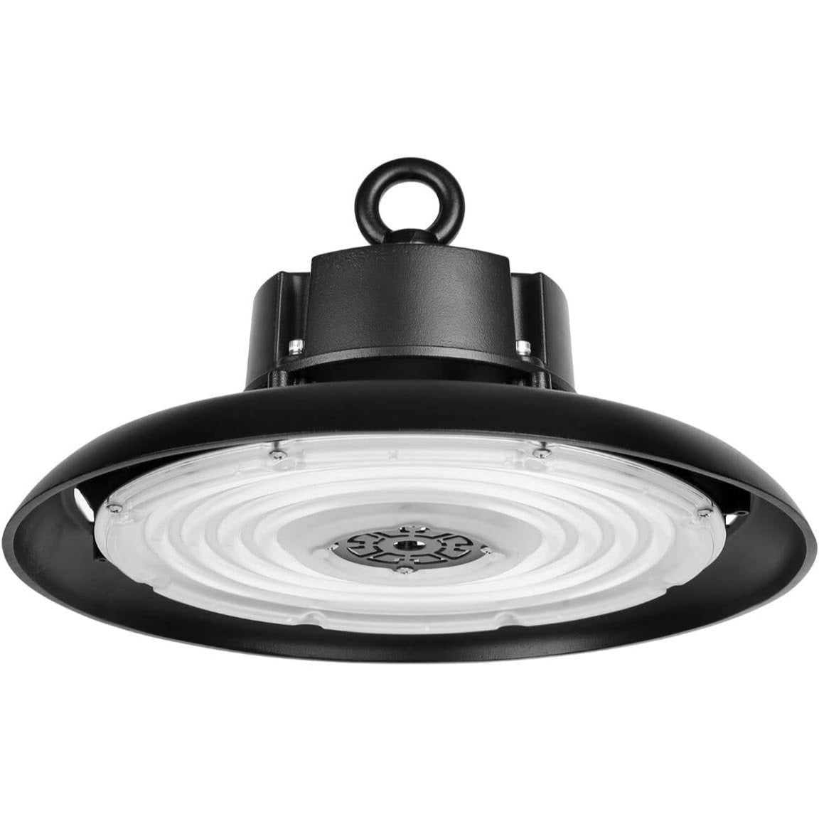 MTC 100W UFO High Bay LED Shop Light, 14500LM 250W Metal Halide Equivalent Commercial Lighting, with Hanging Hook, 5000K IP65 Waterproof, LED Shop Light, Suitable for Warehouse, Garage, Barn, Workshop