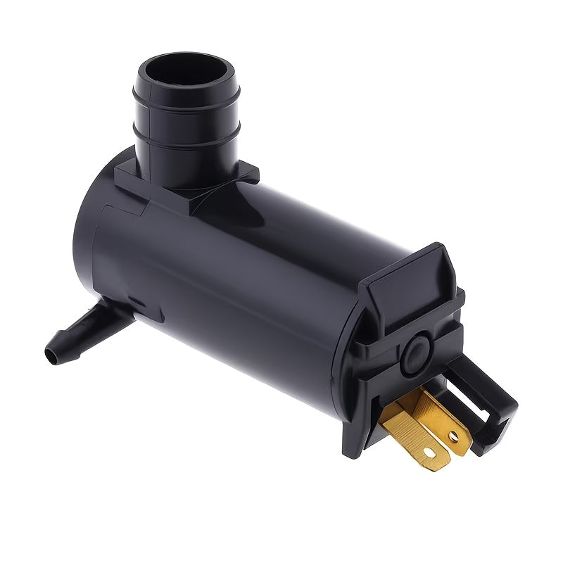 2pcs 12V Windshield Washer Pump - Heavy Duty OEM Replacement (38410/98510/38512), Easy to Install, Compatible with Toyota, Honda, Mazda, Kia, Hyundai, Ford, SUV, Sedan - Auto Parts, Repair Accessories, Compact Design