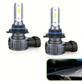 2Pcs 60000 Lumens 180W H11 Super Bright 9005 9006 9012 9007 LED Bulbs, 1:1 Mini Size 12V Non-Polarity Plug-and-Play No Adapter Needed 300% High Brightness Cool White 6000K
