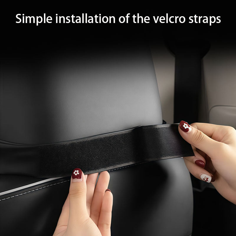 Limited Edition Sports Style Car Seat Headrest Nappa Leather Material, Neck Support Breathable Soft. Seat Cushion Comfortable and Relaxing, Fits Most Vehicle Models, Pressure Relief, Neck Support, Ergonomic Contour Shape