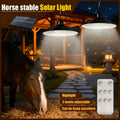 2-Light Solar Pendant Light with Remote Control - Indoor/Outdoor Rechargeable LED Bulb, Suitable for Porch, Shed, Garage, Garden, Patio Outdoor Lighting | Modern Style Pendant Light | Remote Control Light, Patio Decorative Lighting