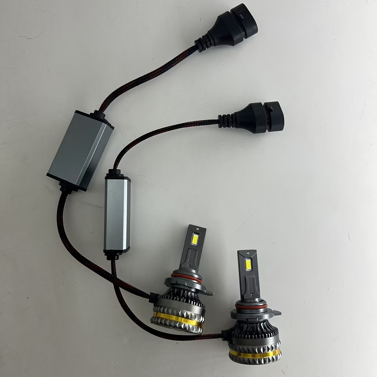 2-Pack H7 H4 H11 LED CANBUS Lights H1 H3 9005 HB3 9006 HB4 H8 H9 9012 HIR2 9007 H13 Car LED Headlight Bulbs 220W 12V 24V Auto Headlights, No Battery Included