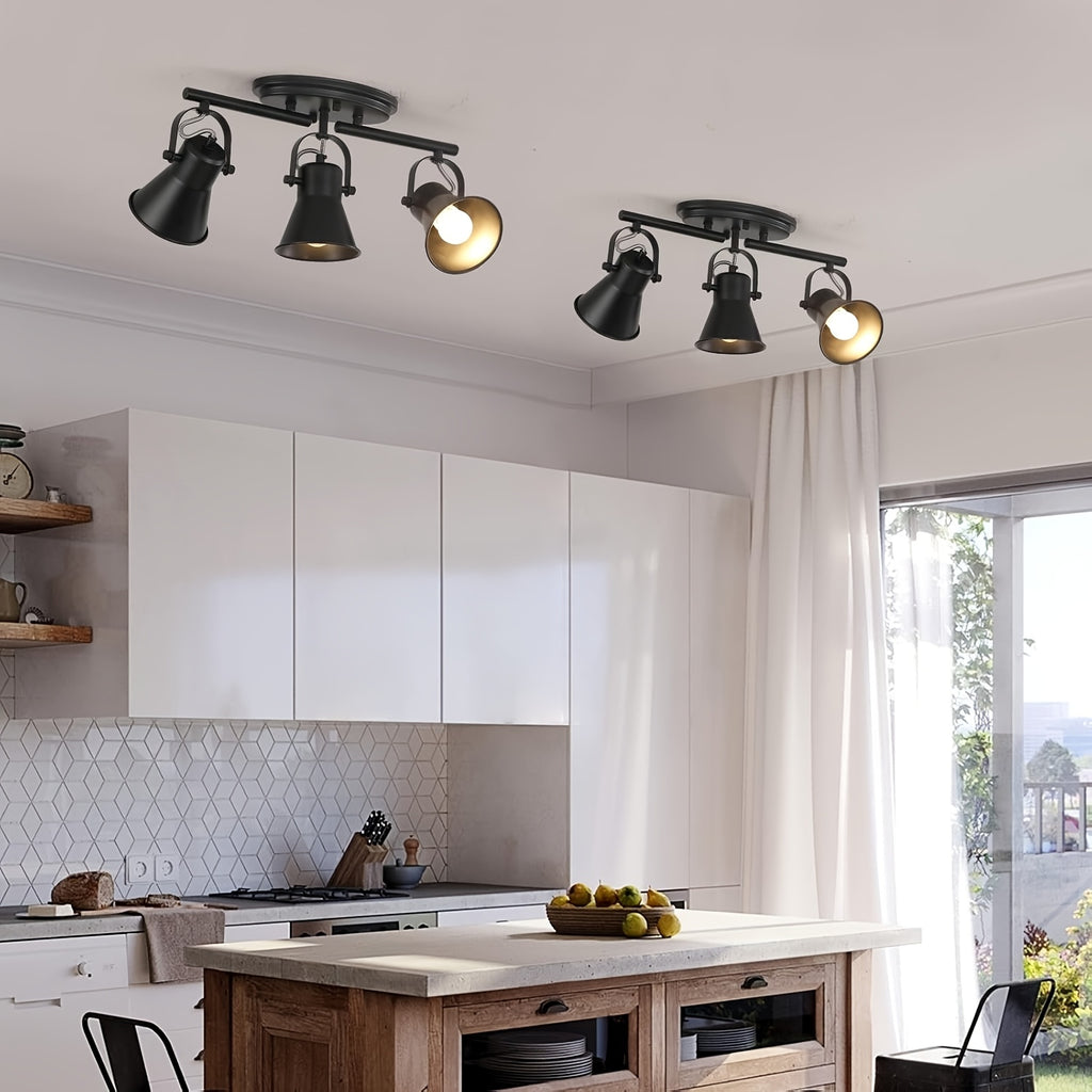 3-2-1 Modern Light Luxury Track Light - Adjustable Ceiling/Wall Floor Lamp, Suitable for Living Room, Bedroom, Dining Room, Bathroom and Mirror Vanity