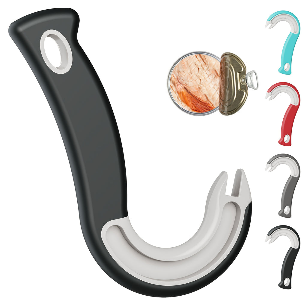 New Easy-Grip Can Opener – Durable Plastic Material, Perfect for Home & Restaurant Use, Great for Christmas Parties
